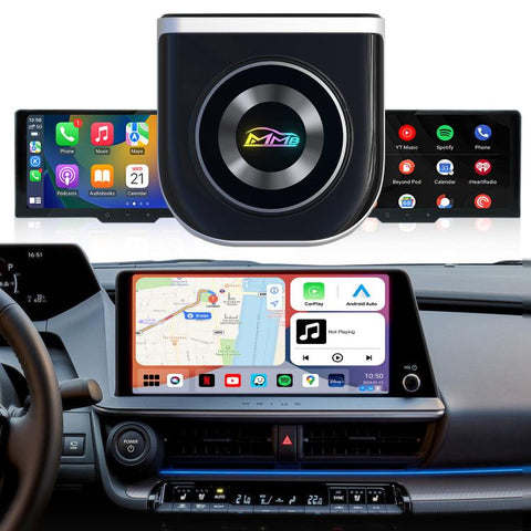 MMB Car Smart Box Wired to Wireless Android Auto CarPlay Adapter, 8GB+128GB Europe / Asia Version, WJAN-Q5H