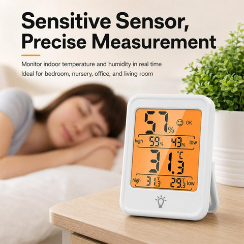 MC40 Indoor High-Precision Digital Display Electronic Thermometer and Hygrometer