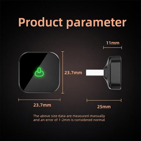 2 in 1 Car mini Smart Box Wireless Android Auto CarPlay Adapter, ZYD-B42
