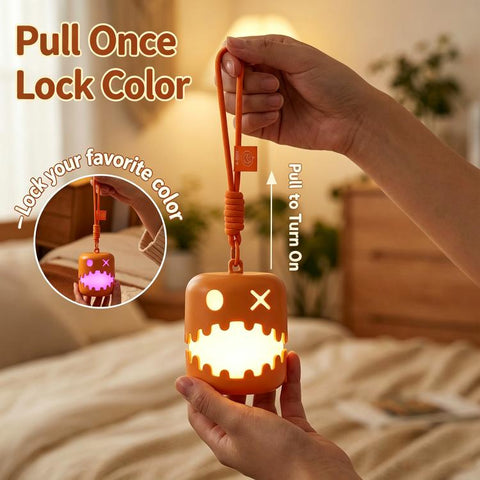 HZ-K10 Fun Pumpkin Lantern Halloween Atmosphere Night Light, 1 Pack, 2 Packs
