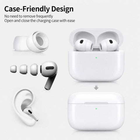 3 Pairs Silicone Earplugs Kit, S/M/L Size, S/M/L