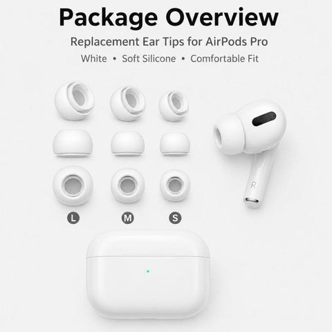 3 Pairs Silicone Earplugs Kit, S/M/L Size, S/M/L
