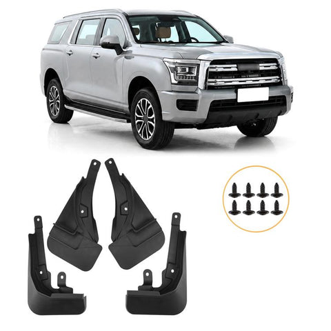 4pcs/Set Car Wheel Splash Flaps Fender Guard, For GreatWall Haval H5 with Pedal 2024