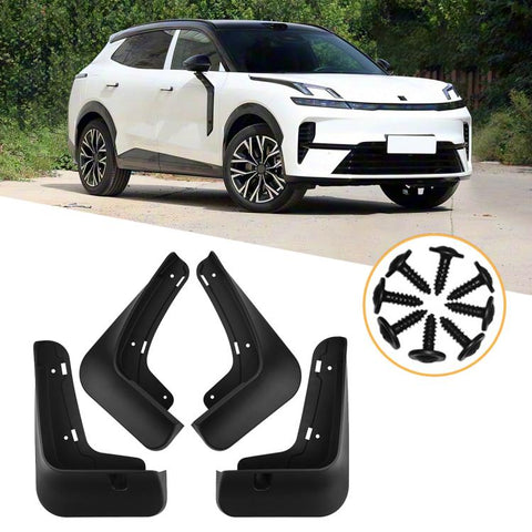 4pcs/Set Car Wheel Splash Flaps Fender Guard, For Geely LYNK & CO 08 EM-P 2026