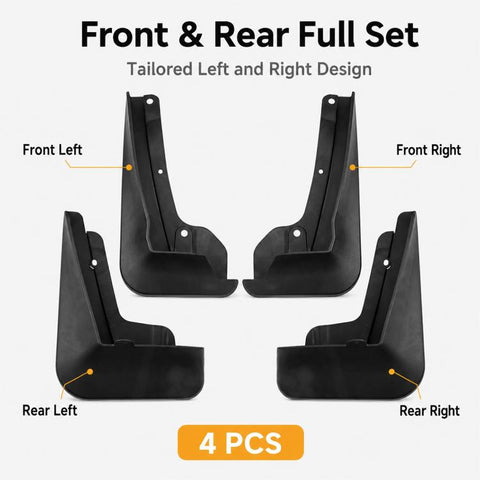 4pcs/Set Car Wheel Splash Flaps Fender Guard, For Geely LYNK & CO 01 2021-2023