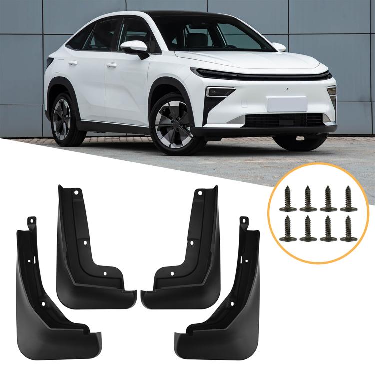 4pcs/Set Car Wheel Splash Flaps Fender Guard, For Geely Boyue REV 2026