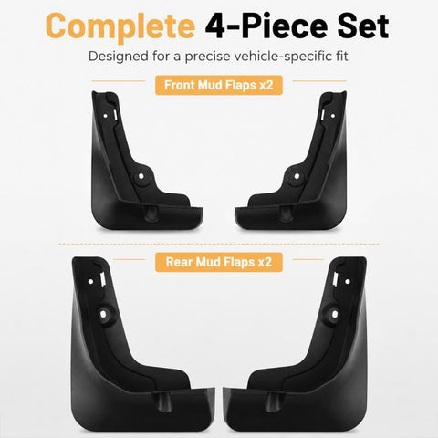 4pcs/Set Car Wheel Splash Flaps Fender Guard, For Geely Galaxy Starlight 7 2026