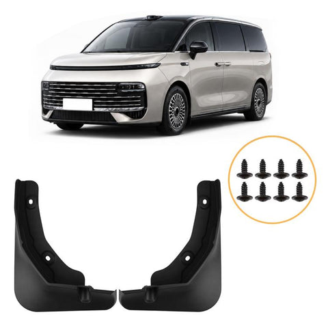 2pcs/Set Car Rear Wheel Splash Flaps Fender Guard, For Geely Galaxy V900 2026