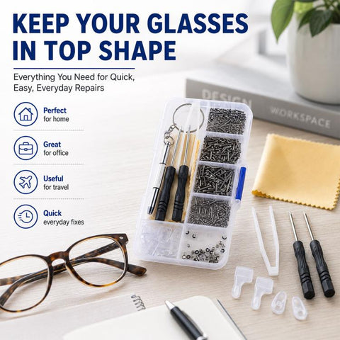 Watch Glasses Repair Screw Tool Set