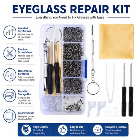 Watch Glasses Repair Screw Tool Set