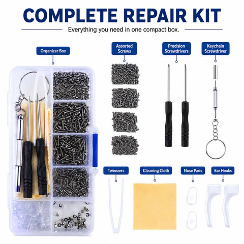 Watch Glasses Repair Screw Tool Set