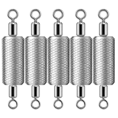 5pcs Dual Loop Embossed Scale Integrated Fishing Lead Sinker, 3.0g, 3.5g, 4.0g, 5.0g, 6.0g, 8.0g, 10g
