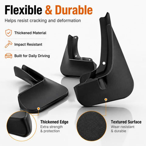 4pcs/Set Car Wheel Splash Flaps Fender Guard, For Changan UNI-K 2021-2024