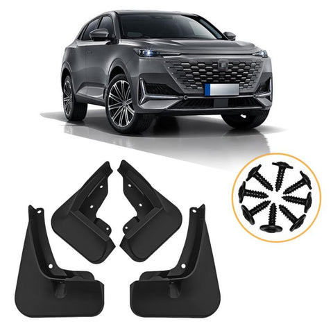 4pcs/Set Car Wheel Splash Flaps Fender Guard, For Changan UNI-K 2021-2024