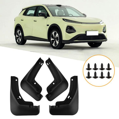 4pcs/Set Car Wheel Splash Flaps Fender Guard, For Changan NEVO Q05 2026