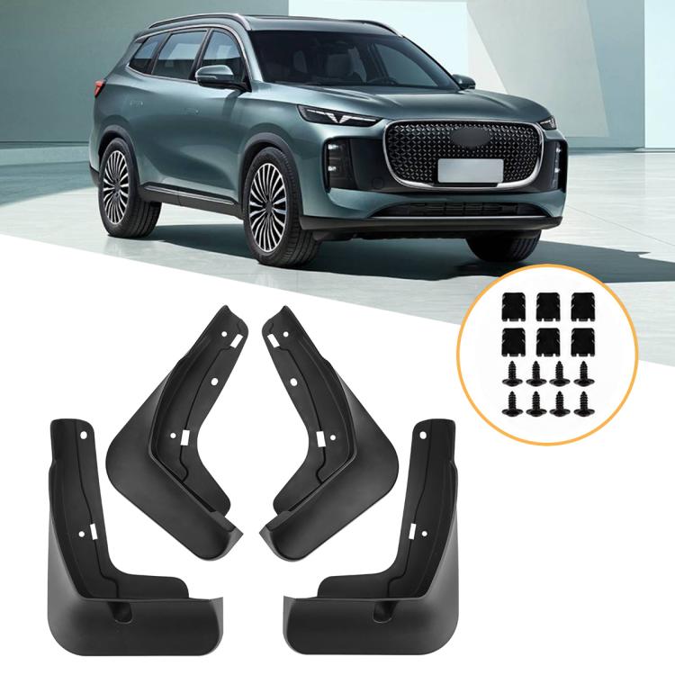4pcs/Set Car Wheel Splash Flaps Fender Guard, For Chery Tiggo 8 PLUS 2025