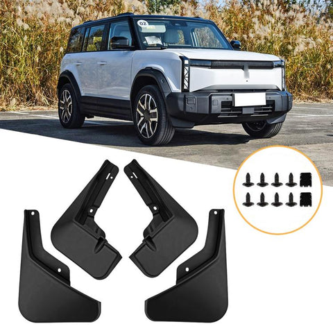 4pcs/Set Car Wheel Splash Flaps Fender Guard, For Chery Jaecoo 6 2024