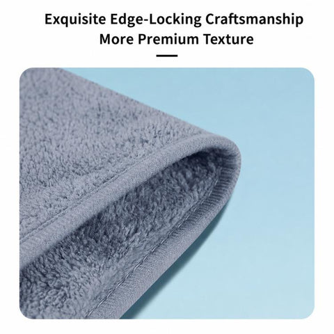 Thick Water Wiping Fishing Towel with Carabiner Fish Handling Cloth, Single-layer, Double-layer