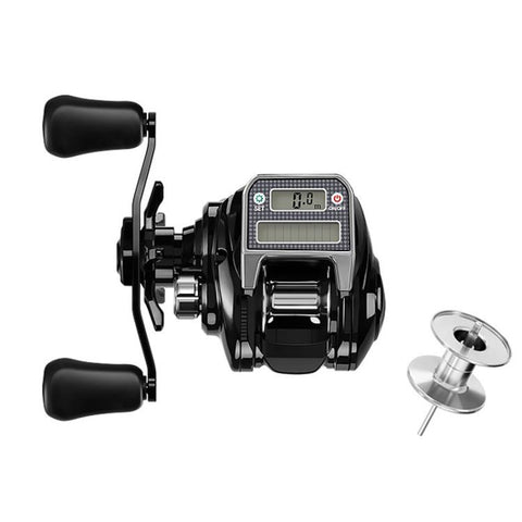 Digital Display Line Counter Baitcasting Reel Magnetic Brake Fishing Reel with Drag Click Alarm, Single-Handle Left Hand, Single-Handle Right Hand, Dual-Handle Left Hand, Dual-Handle Right Hand