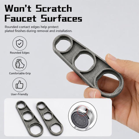Carbon Steel Integrated Multi-functional Faucet Bubble Wrench, Carbon Steel Wrench