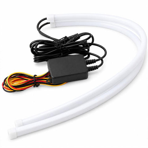 Car Colorful Automotive LED Turn Signals Daytime Running Lights, 30cm, 45cm, 60cm, 75cm