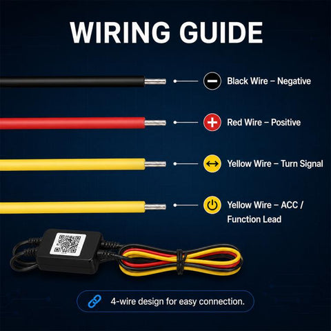 Car Colorful Automotive LED Turn Signals Daytime Running Lights, 30cm, 45cm, 60cm, 75cm