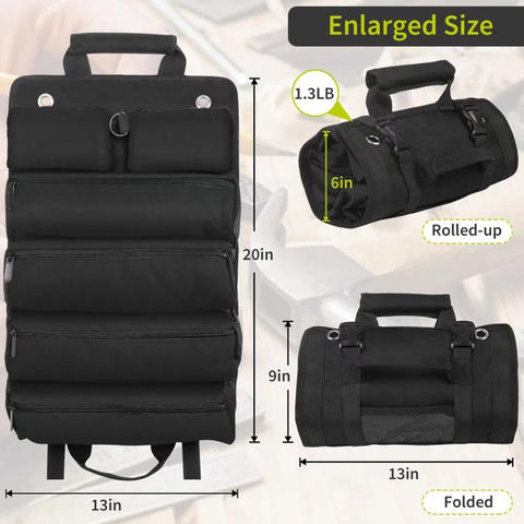 Roll-Up Portable Handheld Repair Tool Storage Bag