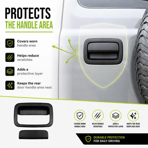 Car Door Handle Cover for JIMNY JB64 / JB74, Rear Door