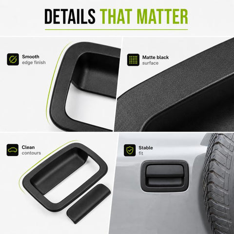 Car Door Handle Cover for JIMNY JB64 / JB74, Rear Door