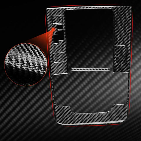 For Mazda CX-50 2022-2024 5pcs/Set Car Gear Position Panel Carbon Fiber Sticker, Gear Position Panel