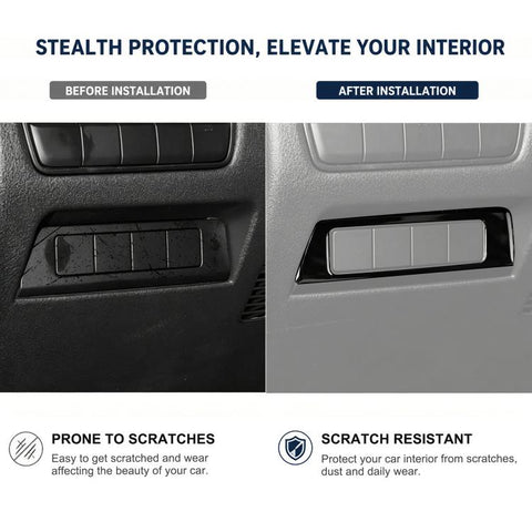For Mazda CX-50 2022-2024 Car Headlight Switch Panel Sticker, Headlight Switch Panel