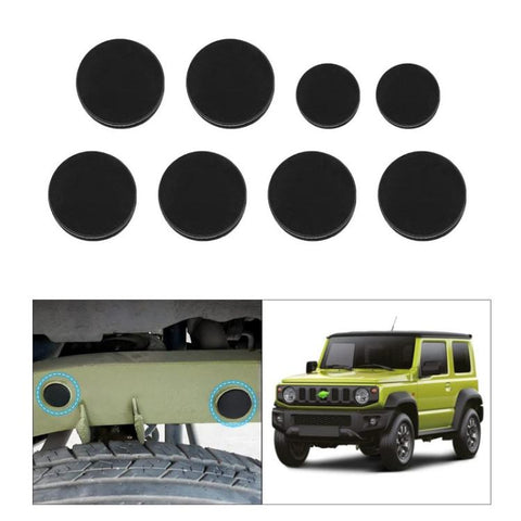 For JIMNY JB64 / JB74 Car Dust Plug Protective Cover 8PCS, Dust Plug Protective Cover