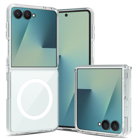 Scratch-proof Acrylic 2.0mm Crystal Magnetic Phone Case, For Galaxy Z Fold8 5G, For Galaxy Z Fold8 Ultra 5G, For Galaxy Z Flip8 5G