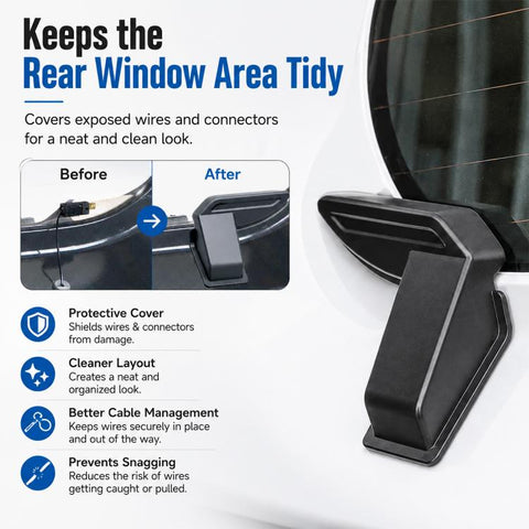 Demisting Device Protective Cover For Car Windshield Rearview Mirror For Suzuki Jimmy JB64 / JB74