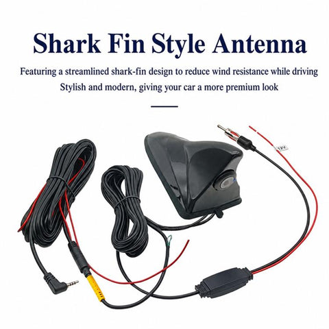 Car Shark Fin AHD Camera Radio Antenna Active Receiver
