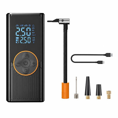 Car Wireless Digital Display Air Pump Electric Tire Inflator, 1500 x3, 2000 x3