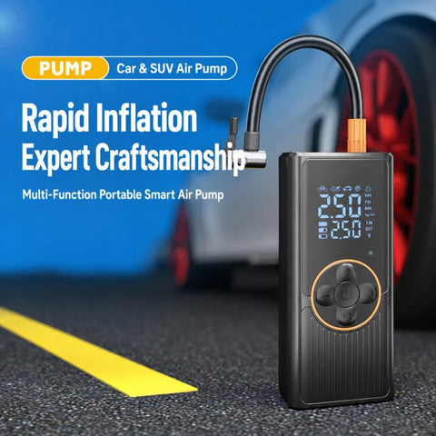 Car Wireless Digital Display Air Pump Electric Tire Inflator, 1500 x3, 2000 x3