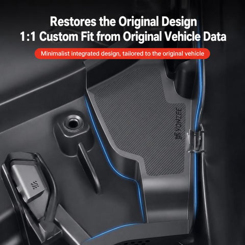 Car Front Hood Gutter Anti-blocking Protective Cover, For Teala Model Y / Y L