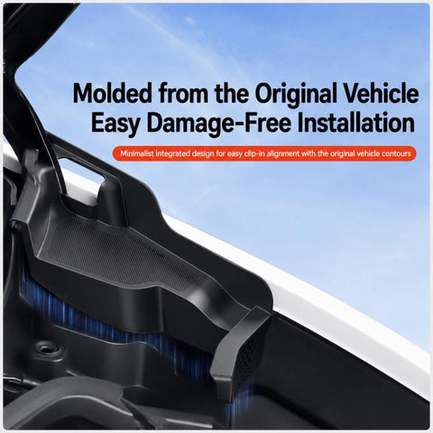 Car Front Hood Gutter Anti-blocking Protective Cover, For Teala Model Y / Y L