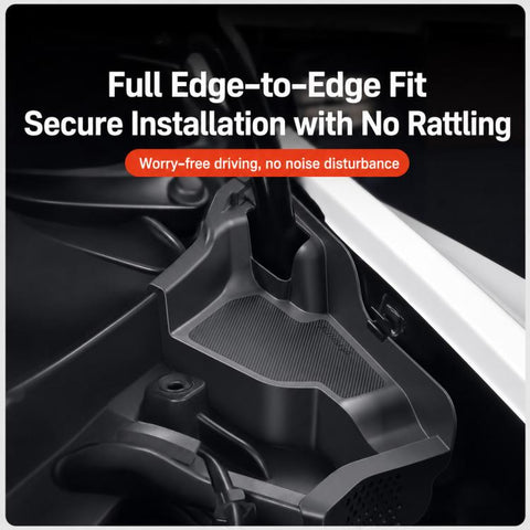 Car Front Hood Gutter Anti-blocking Protective Cover, For Teala Model 3