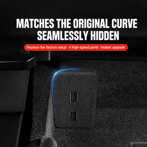 Car Glove Box Center Console Docking Station, For Tesla Model Y, For Tesla Model 3/ Y / Y L Docking Station