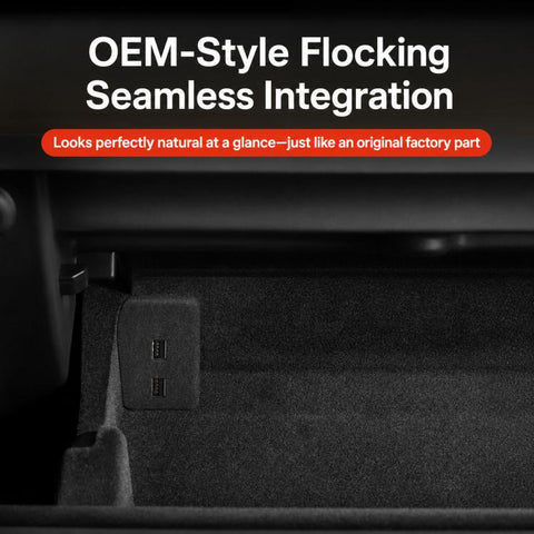 Car Glove Box Center Console Docking Station, For Tesla Model Y, For Tesla Model 3/ Y / Y L Docking Station