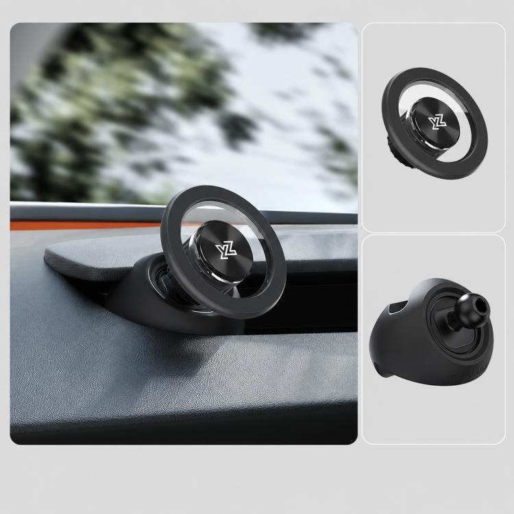 For Tesla Model 3 / Y / Y L Car Magnetic Mobile Phone Holder, Dual-sided Base, Center-mount Base