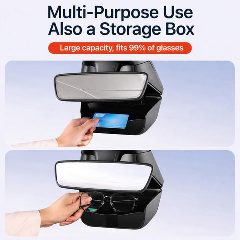 Car Eyeglasses Case Glasses Storage Box, For Tesla Medel Y Storage Box, For Tesla Medel Y L Storage Box