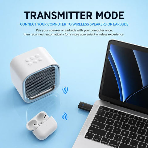 Type-C Audio Receiver Transmitter Wireless Bluetooth Receiver