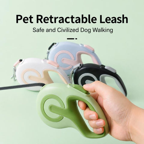 Ergonomic Pet Automatic Retractable Traction Rope, 3m, 5m