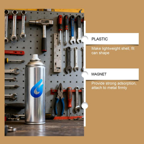 JUE FISH Magnetic Aerosol Can Storage Stand