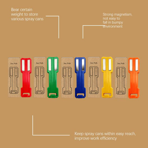 JUE FISH Magnetic Aerosol Can Storage Stand