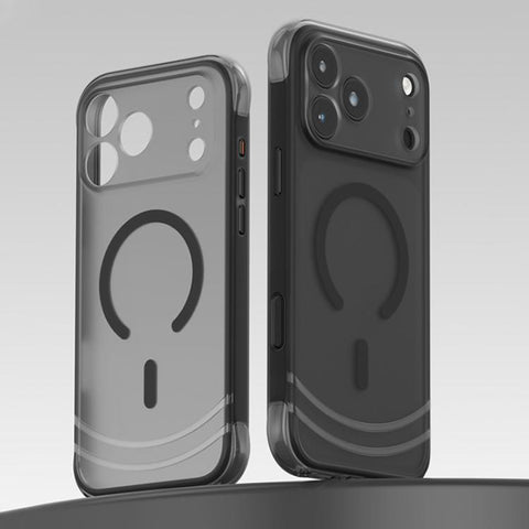 QN2 Skin-Friendly AirBag Magnetic Shockproof Phone Case, For iPhone 18 Pro, For iPhone 18 Pro Max, For iPhone 17 Pro Max, For iPhone 17 Pro