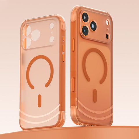 QN2 Skin-Friendly AirBag Magnetic Shockproof Phone Case, For iPhone 18 Pro, For iPhone 18 Pro Max, For iPhone 17 Pro Max, For iPhone 17 Pro